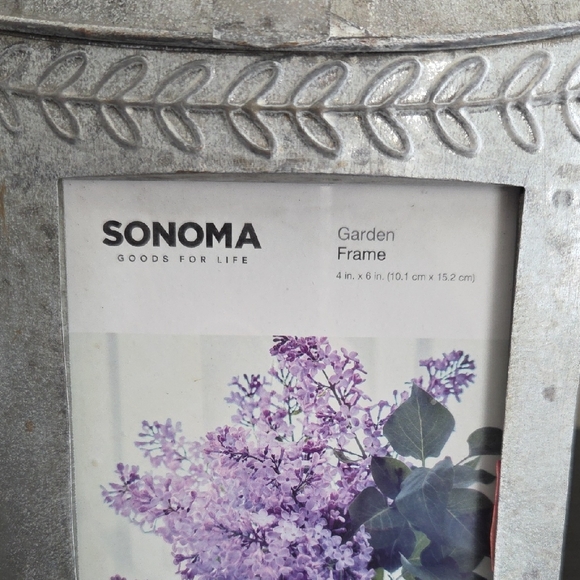 Sonoma Silver Watering Can Picture Frame - Picture 2 of 8